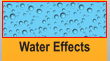 Water Effects Vinyl Lettering
