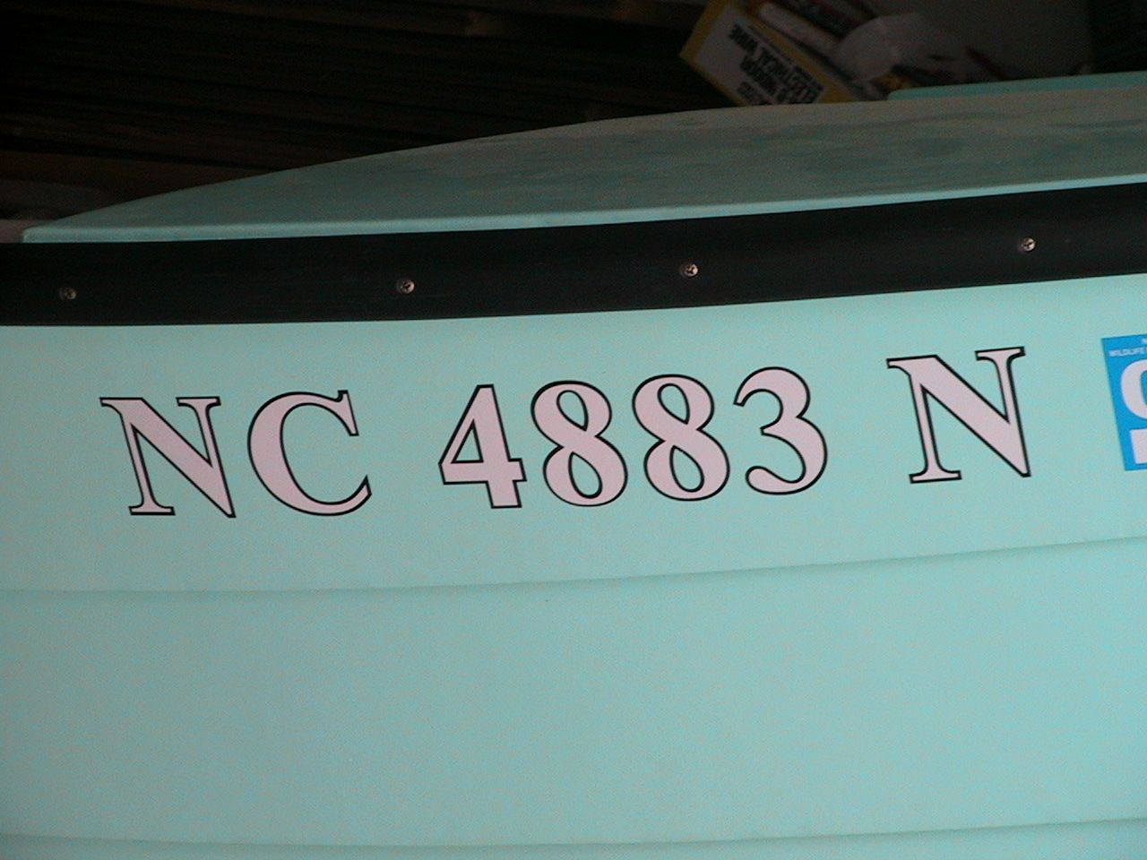 registration lettering