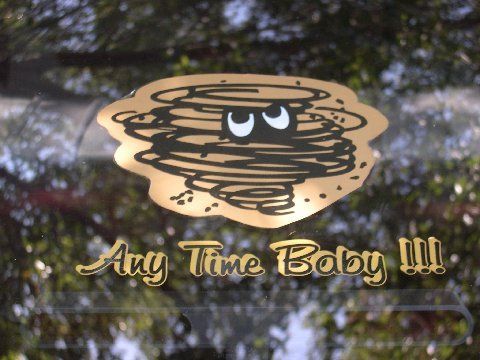 Any Time Baby !!! Duster Logo