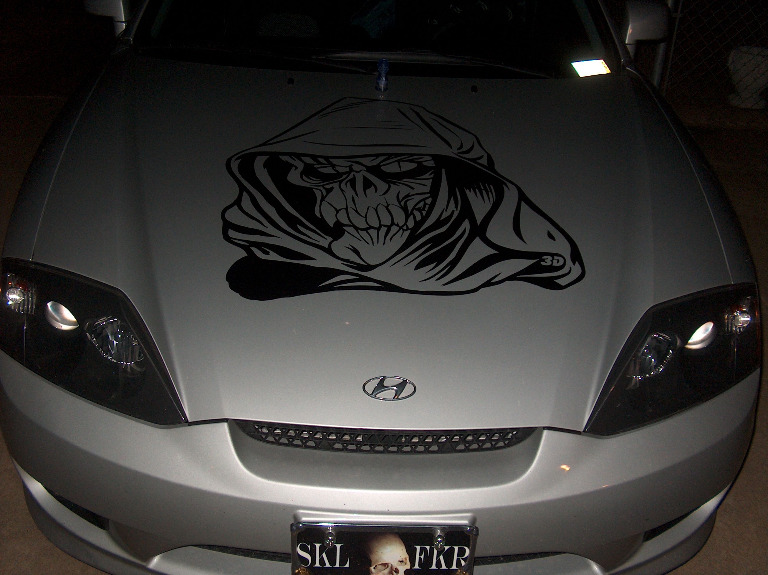 Tiburon Hood Skull