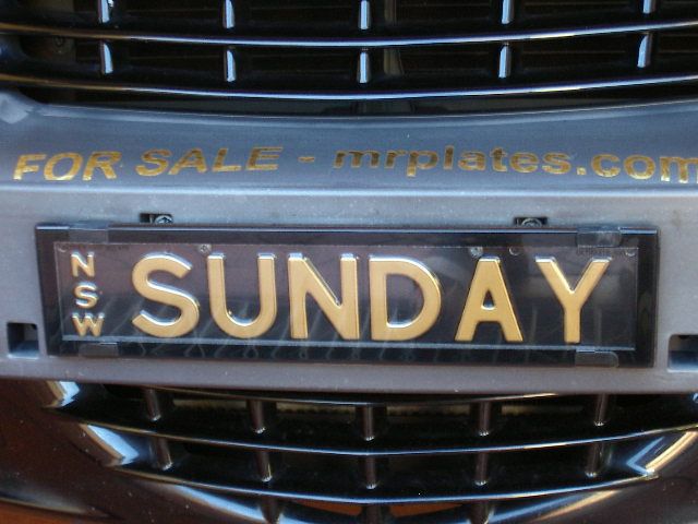 For Sale Sticker for my Lisence Plates