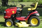 I was board mowing with my standard John Deere Tractor, so I had some fun.