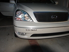 Lettering Decal fixed to Vehicle