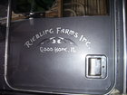 decal on drivers side door