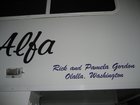 Name on front of trailer