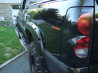 Black Z71 w/ Red Off Road on a 2005 Black Silverado Z71