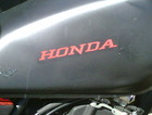 honda decal on my dual sport bike