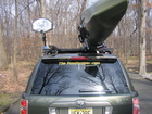 Lettering on the back window of my Honda Pilot