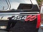 454 ss decal applied to truck