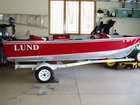 LUND Boat Decals, Numbers and model Pike Lse.