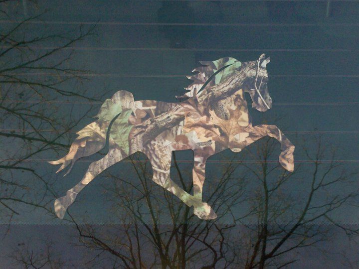Custom Camo TWH decal