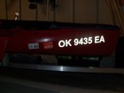 definitely reflective boat numbers