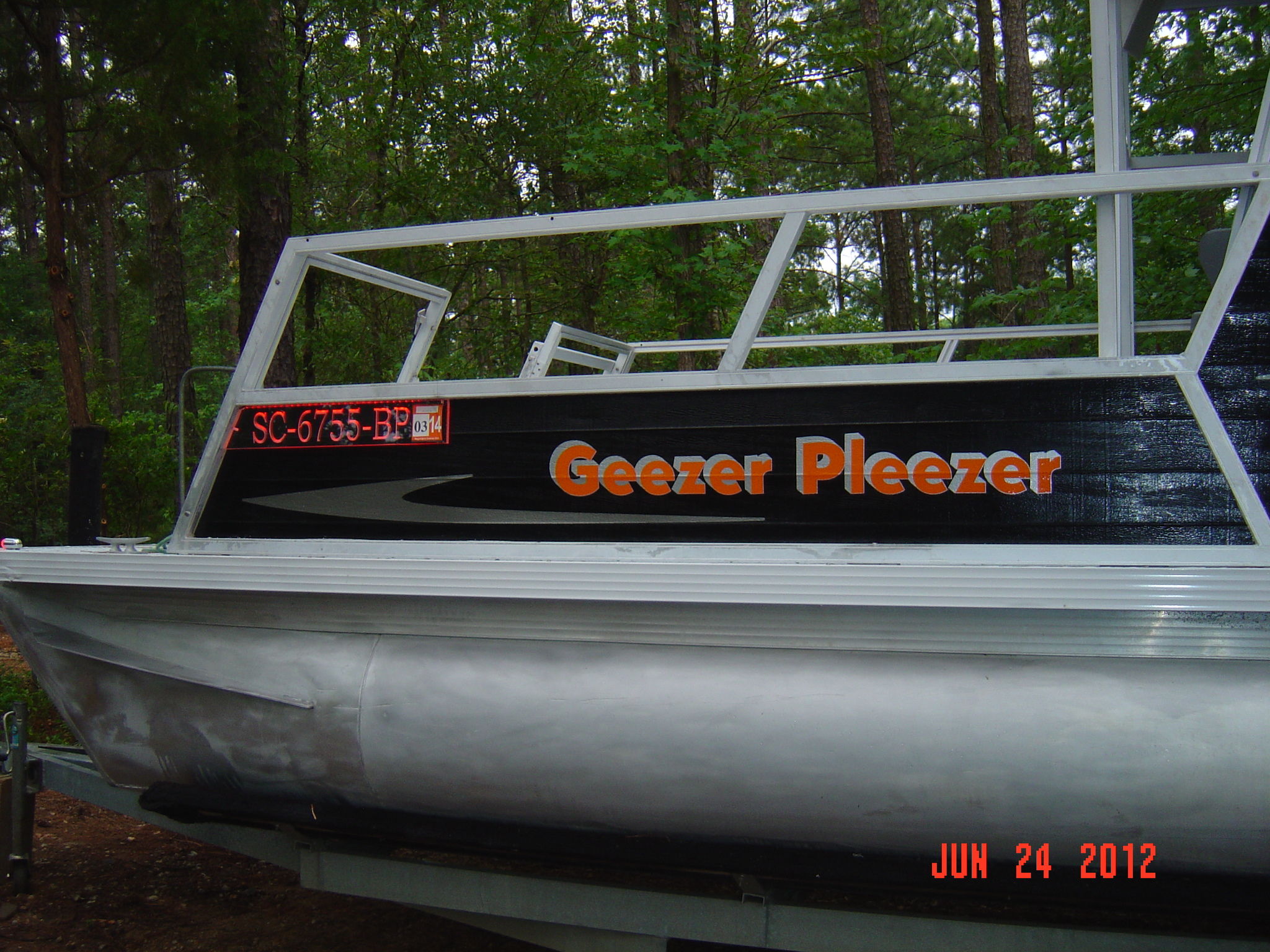 my old pontoon