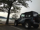 My 98 Wrangler, complete with new stripes!