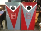 Vinyl Lettering on Cornhole Boards