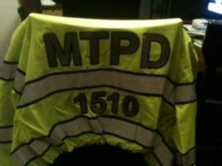 BACK OF MY NEW JACKET