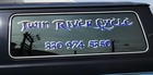 Van Window Lettering