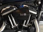 a personalized touch to the performance air intake on my Sportster