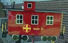 Santa Fe caboose mailbox