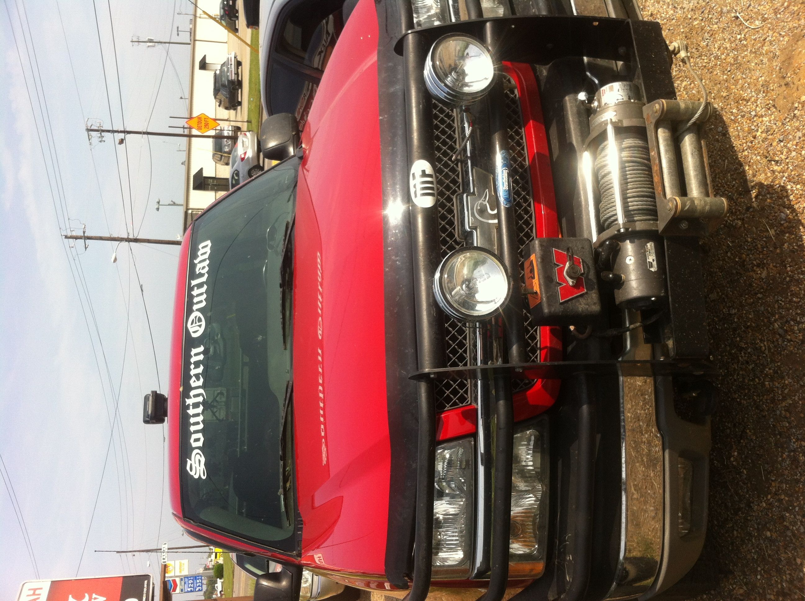 windshield sticker