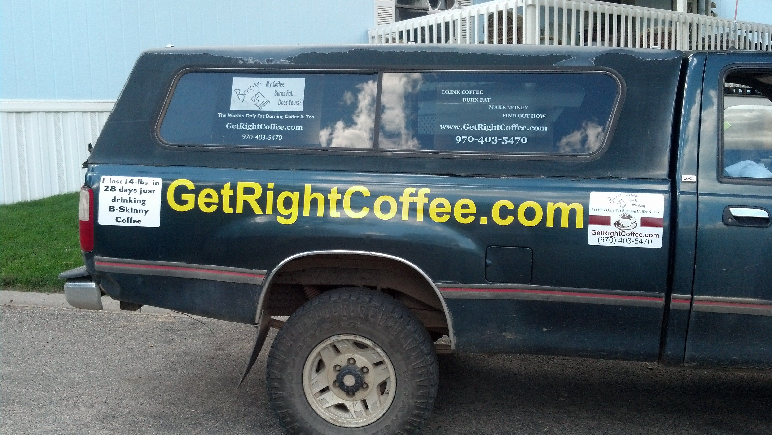 Company Decals for my Truck. 7