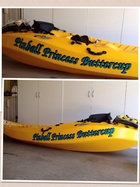 kayak decal Pinball Princess Buttercup