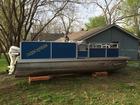 Our refurbished pontoon!