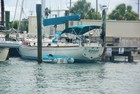 Our new sailing vessel, Riposo, at the Ft. Pierce, FL city marina