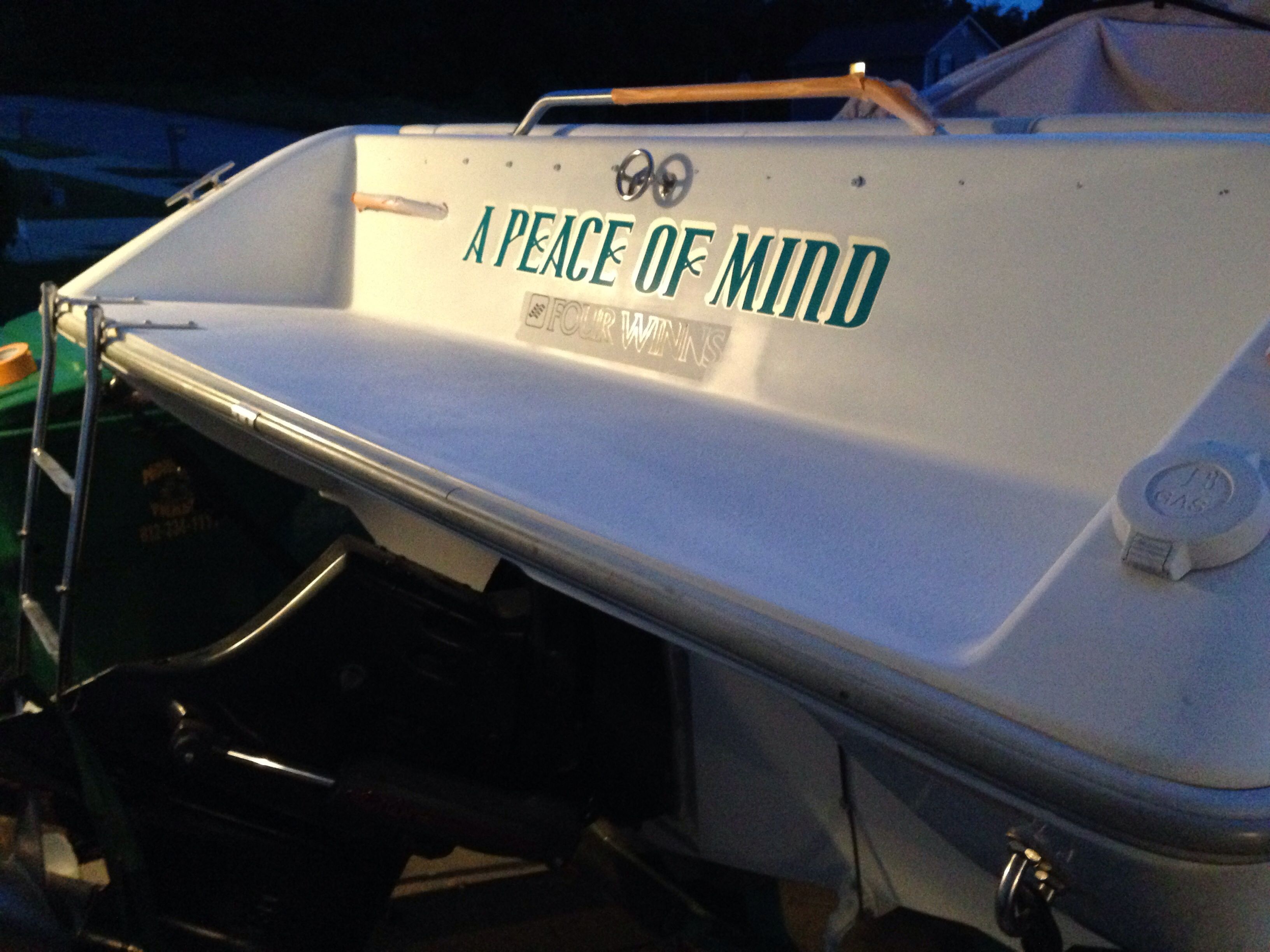 23' speed boat named 