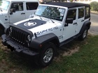 Custom lettering for Wrangler Unlimited