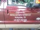 passenger side of truck