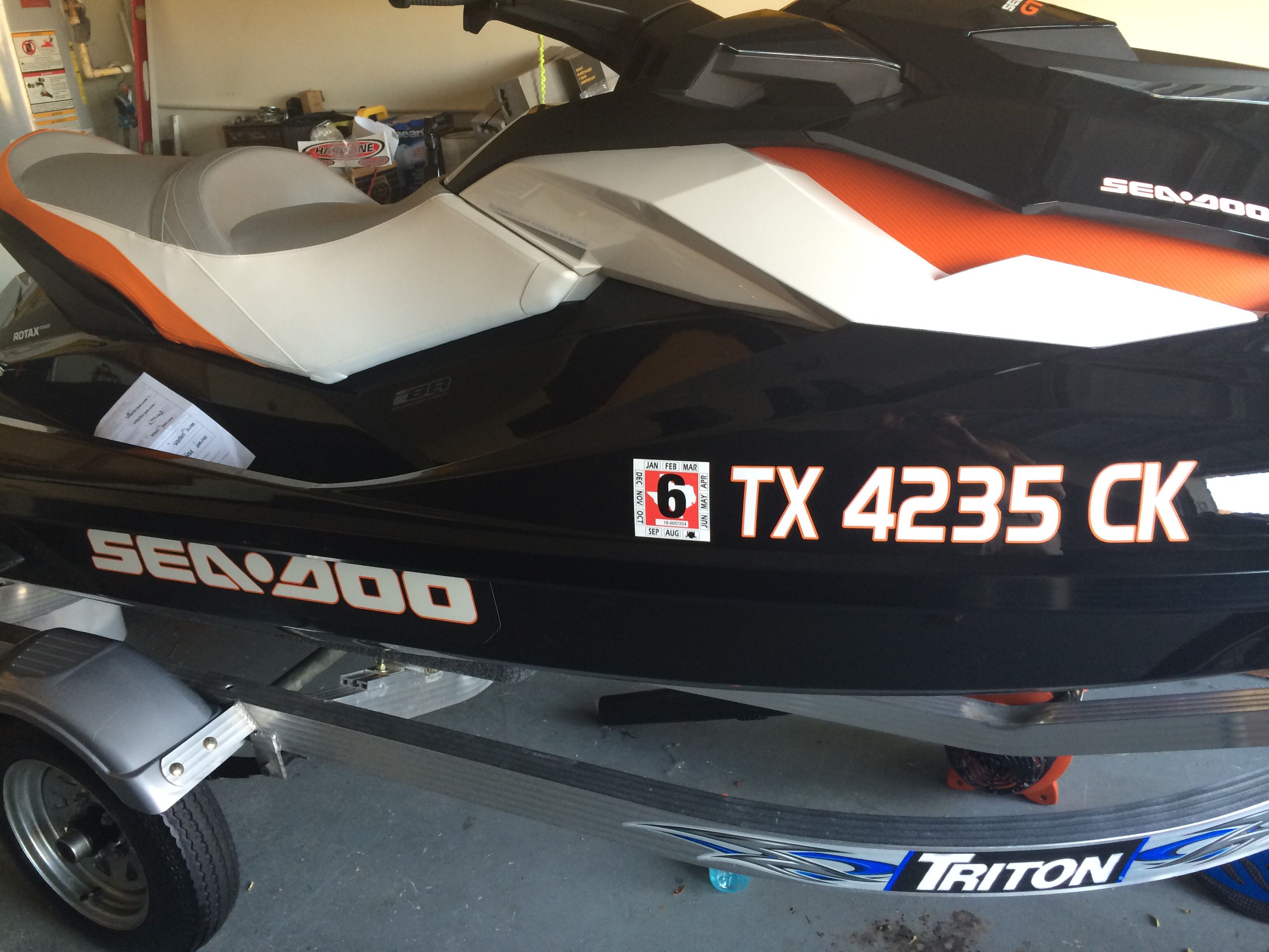 2014 Sea Doo Gti SE 155 Registration