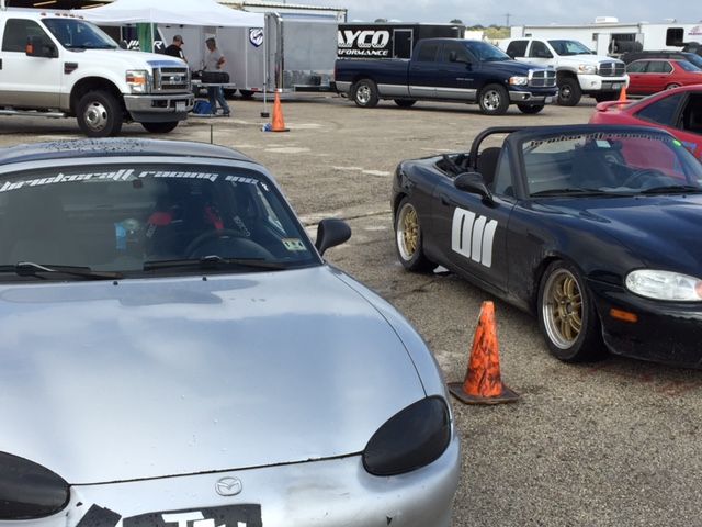 Miatas at Texas World Speedway