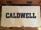 CALDWELL lettering