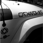 Wrangler text in Star Wars Aurebesh font