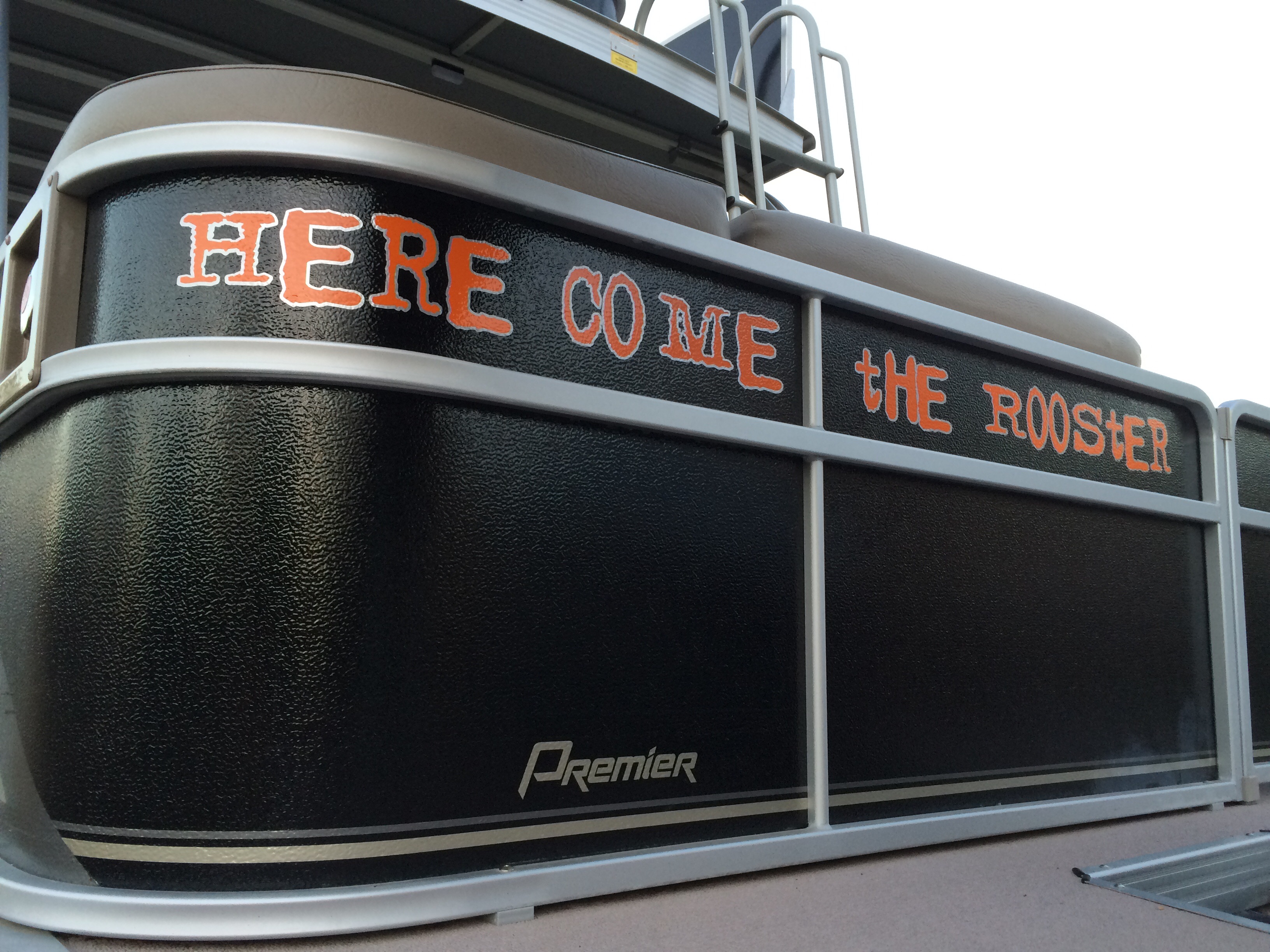 AiC custom font for boat name