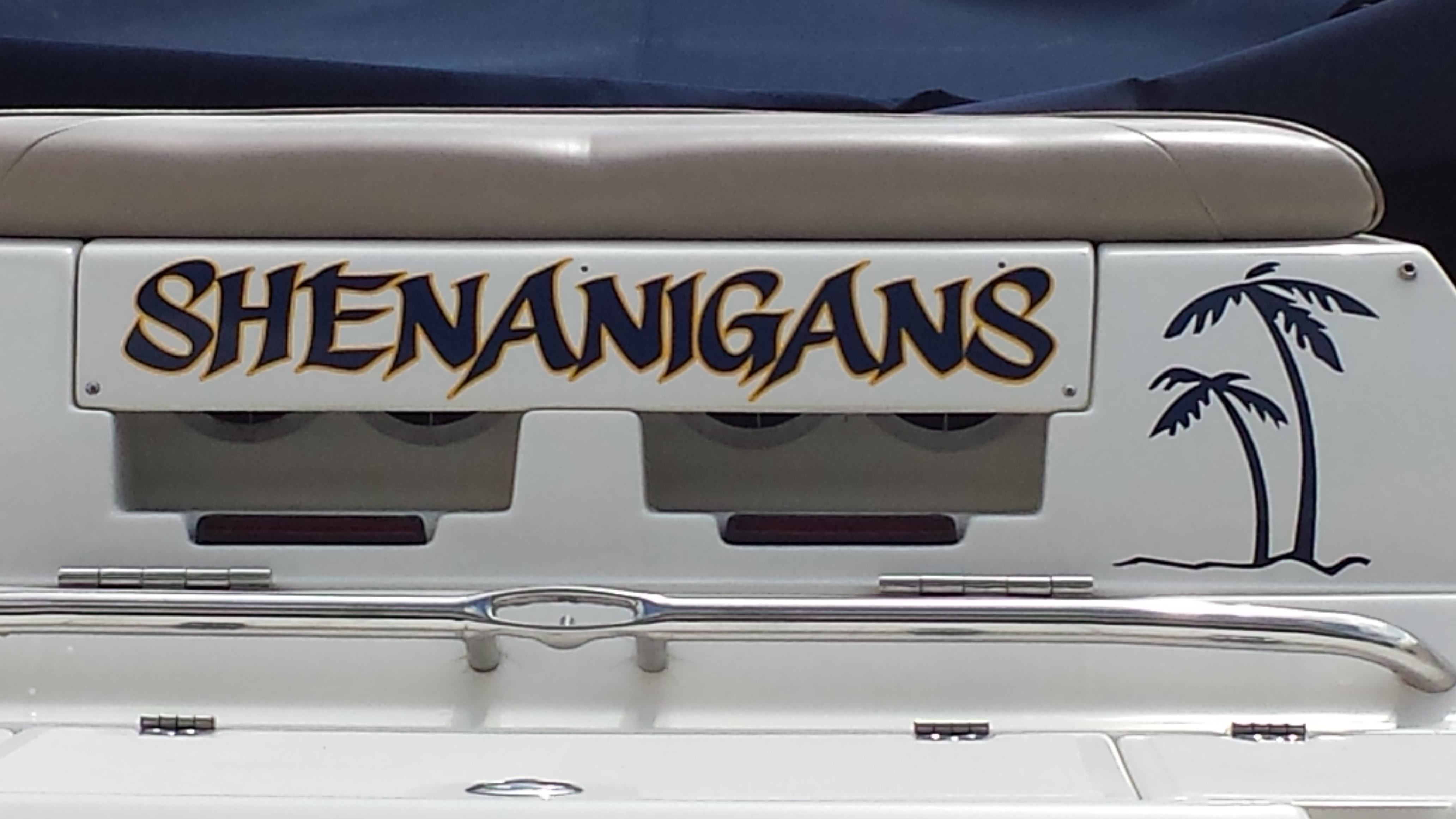 Back of boat