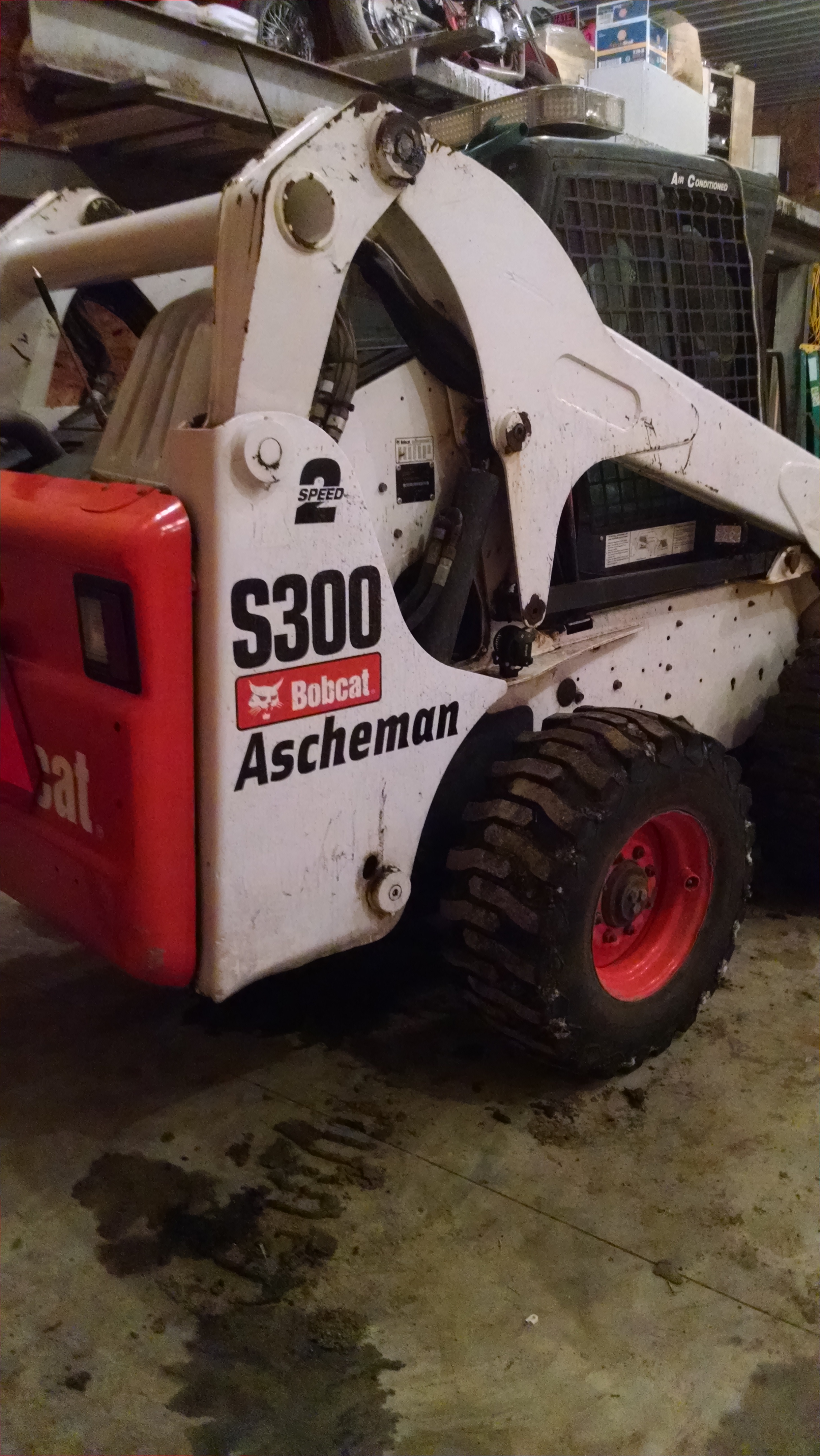 Last name on skid loader
