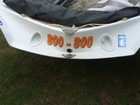 Awesome name on our 29er Skiff