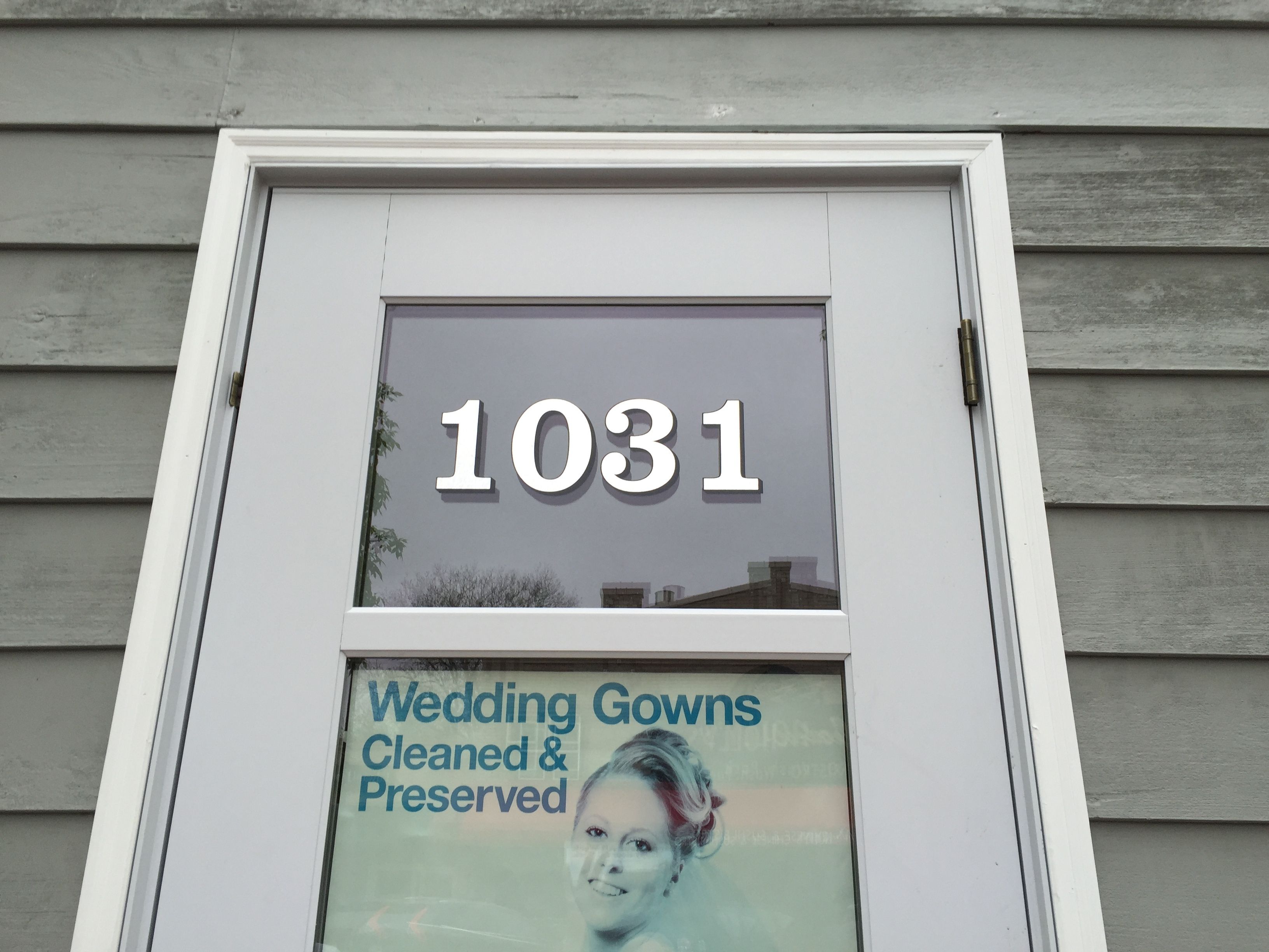 Transom Address Numbers