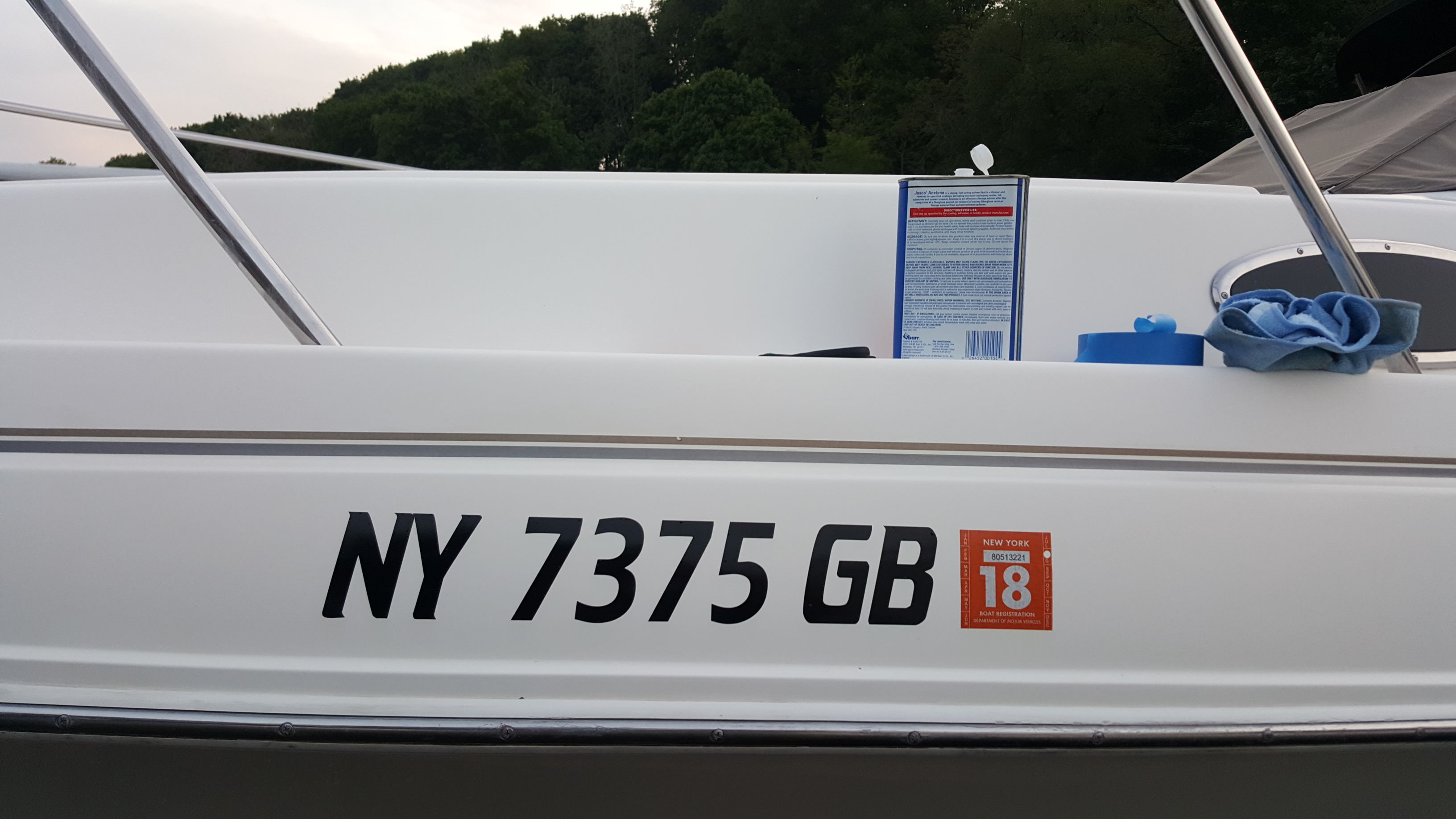 Boat Registration Installed