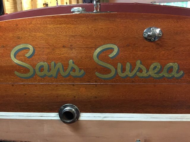 Name of our 1954 Chris Craft U-17 Sportsman
