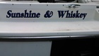 The boat has a name!!