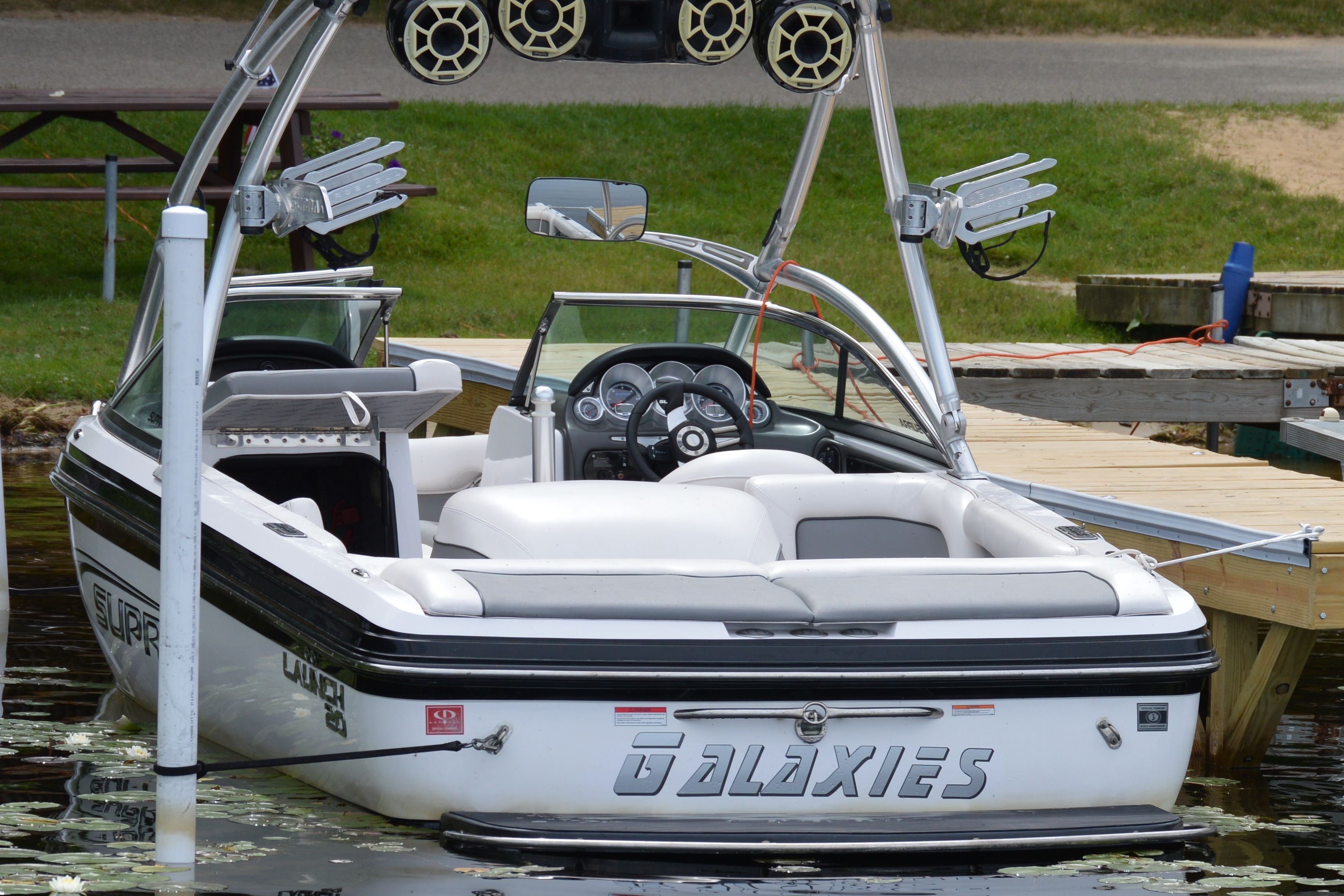 Transom Label for our boat