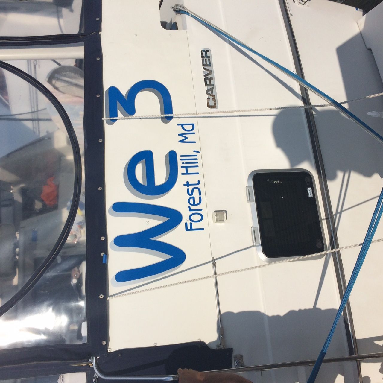 Carver aft cabin