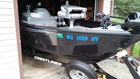 Boat registration number install