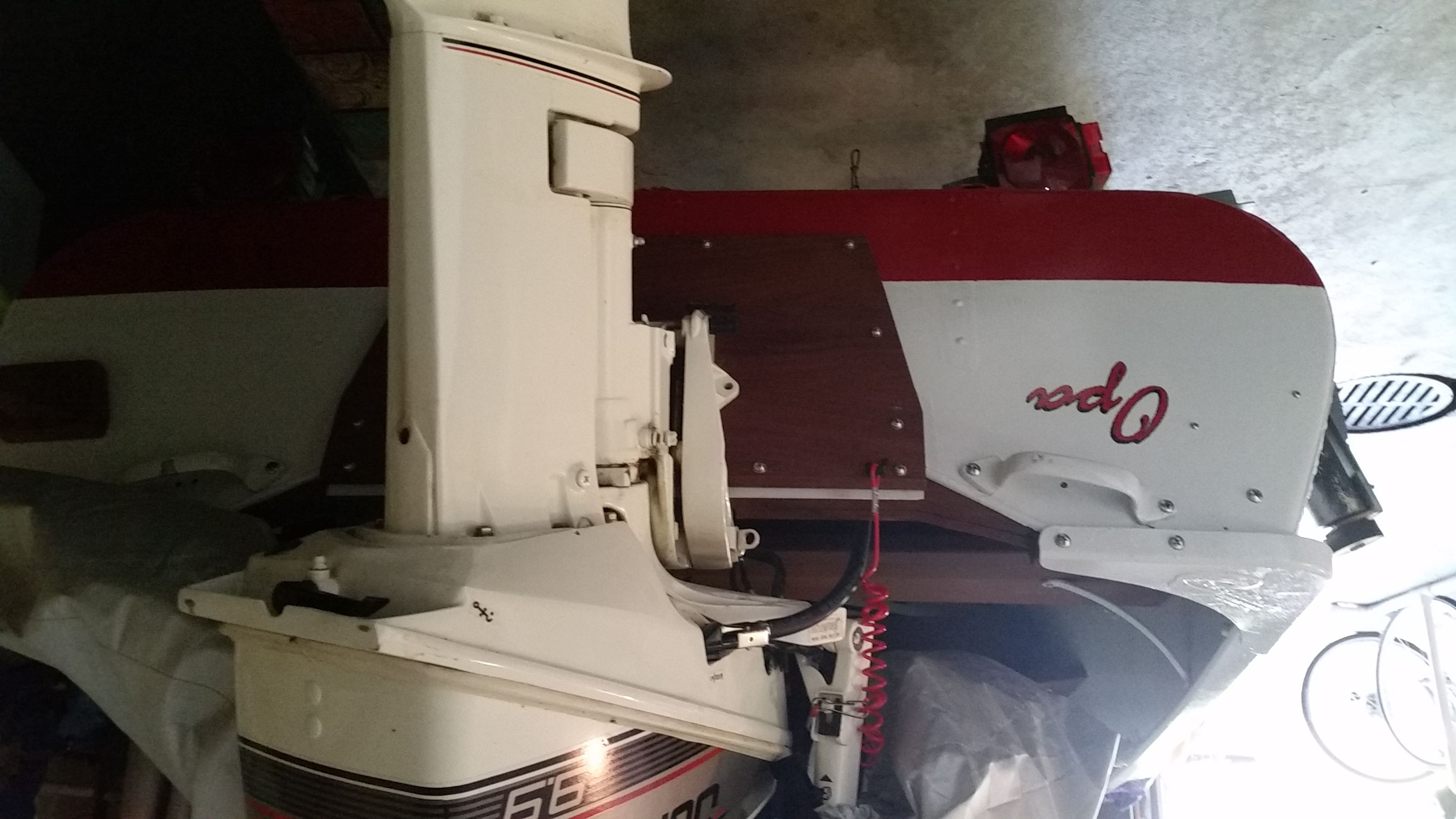 Restored Crestliner boat. Named for my Grandpa (Opa) the original owner.