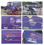 Granddaughters 1/4 Midget Race Car Decals