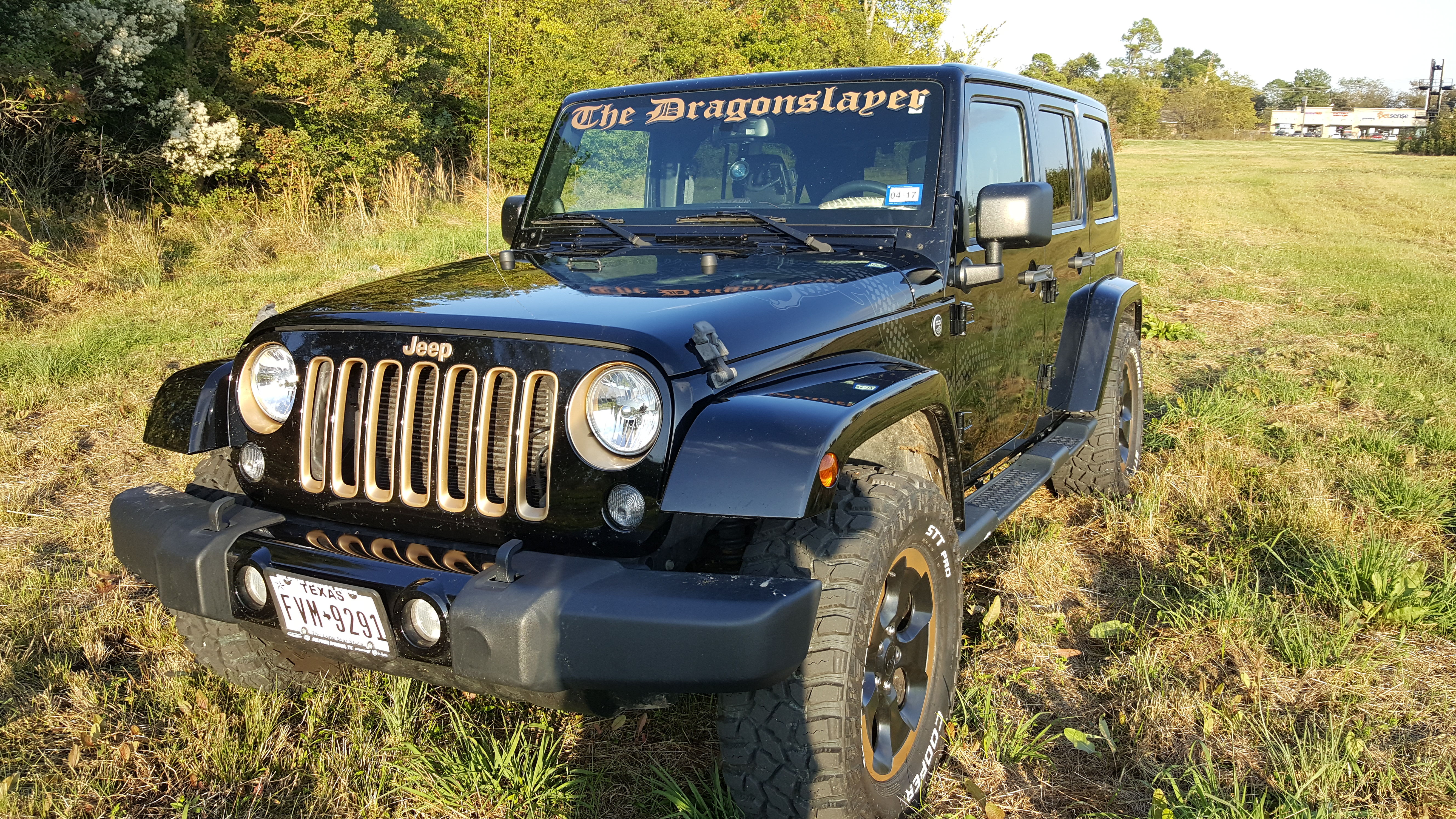 2014 Jeep  Wrangler JKU Dragon Edition - Nicknamed  