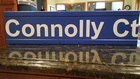 Street sign for driveway